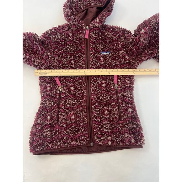 2/$50 DEAL ALERT!! PATAGONIA WOMENS BURGUNDY RETRO X DIAMOND FLEECE SIZE SMALL - Picture 7 of 11
